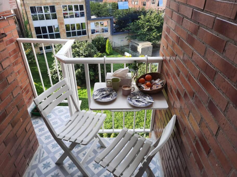Soleado Apartamento Con Garaje Santander Esterno foto