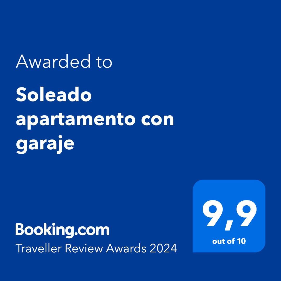 Soleado Apartamento Con Garaje Santander Esterno foto